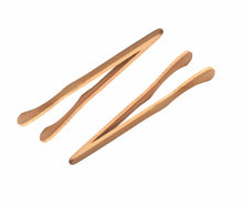 Load image into Gallery viewer, Sensory Bin Tools - Wooden Tongs 2-Pack For Sensory Bins - Montessori Toys - SimplytoPlay
