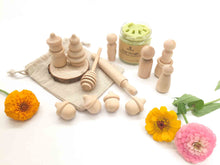 Load image into Gallery viewer, Natural Playdough Kit - Peg Party - SimplytoPlay