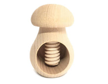 Load image into Gallery viewer, Wooden Montessori toy Mushroom with a screw Learning toy developing Fine Motor Skills Waldorf Toys - SimplytoPlay